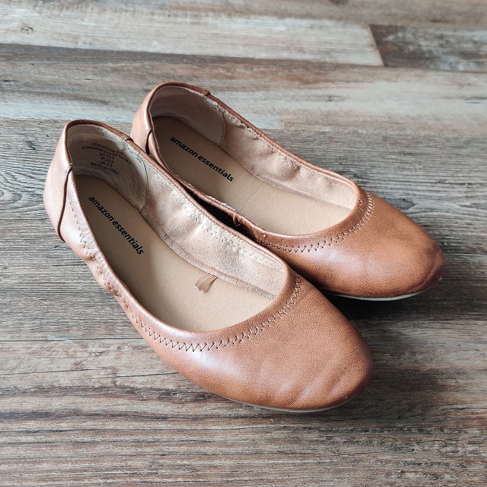 Brown Ballet Flats